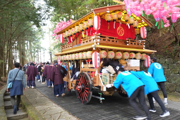 弥生祭に伴う交通規制のお知らせです